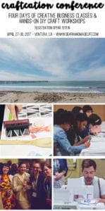 Craftcation Business and Makers Conference from Dear Handmade Life